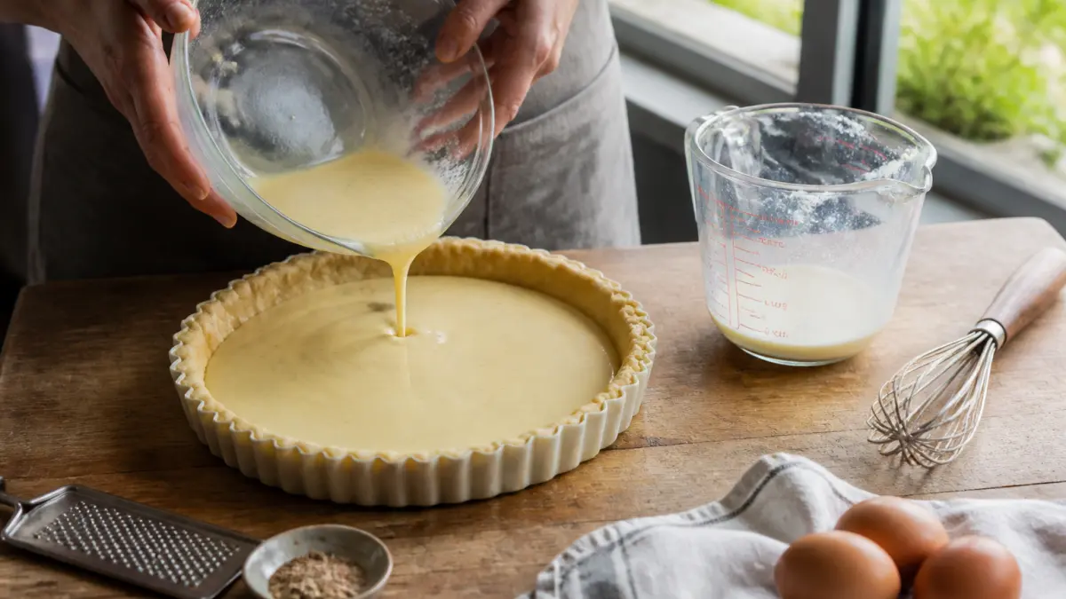 Appareil à quiche : la recette de base inratable