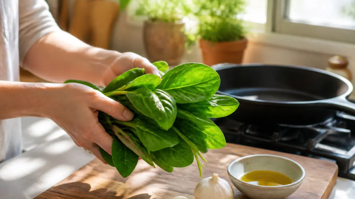 5 recettes pour ne plus jamais gaspiller vos épinards frais