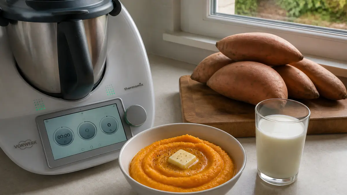 Purée de patate douce au Thermomix : la recette facile