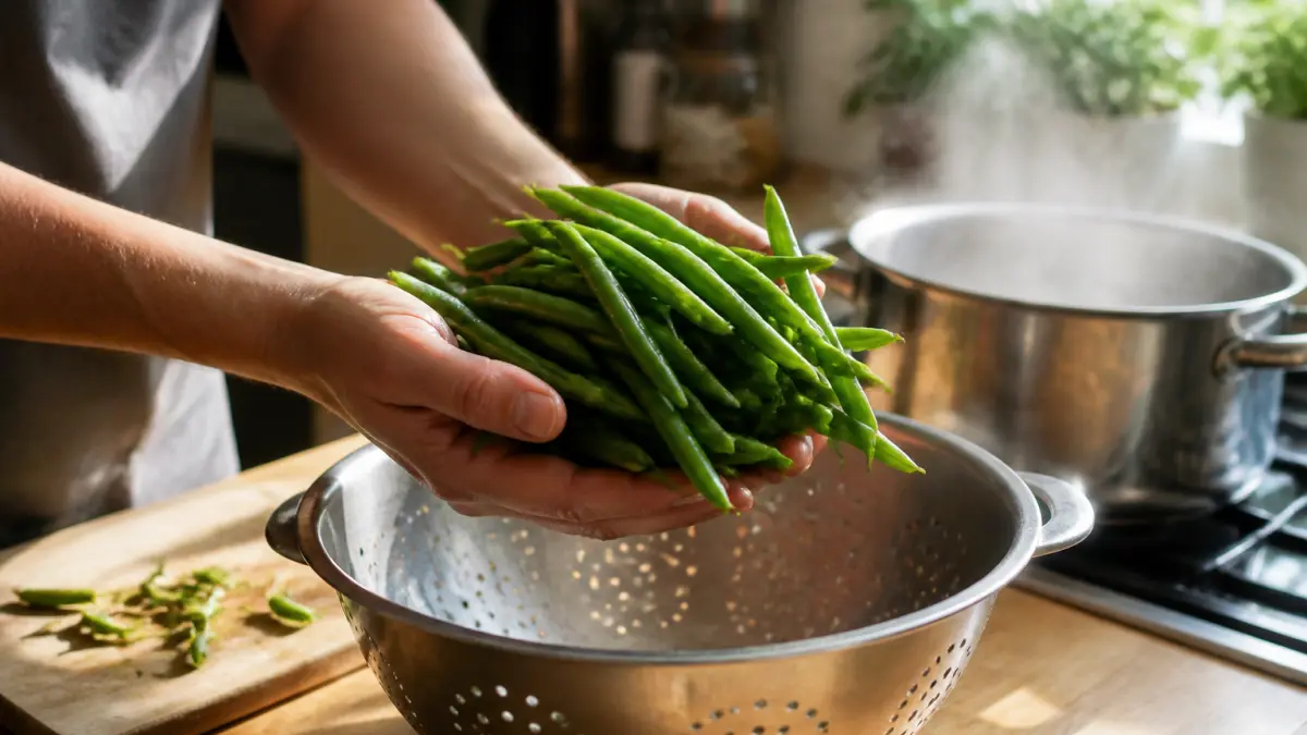 Haricots verts : le temps de cuisson idéal pour des légumes croquants