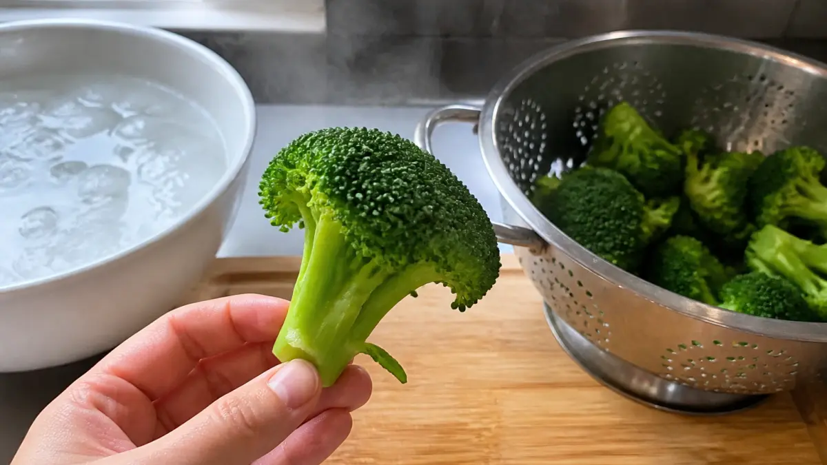 Cuisson du brocoli : le temps idéal pour une texture croquante