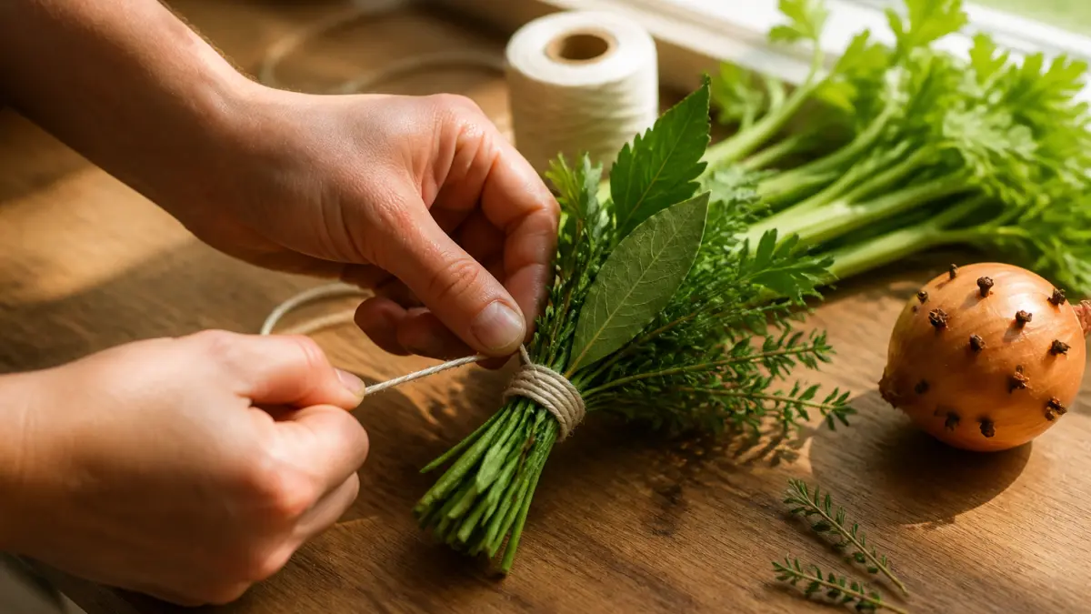 Bouquet garni : les herbes indispensables pour parfumer vos plats