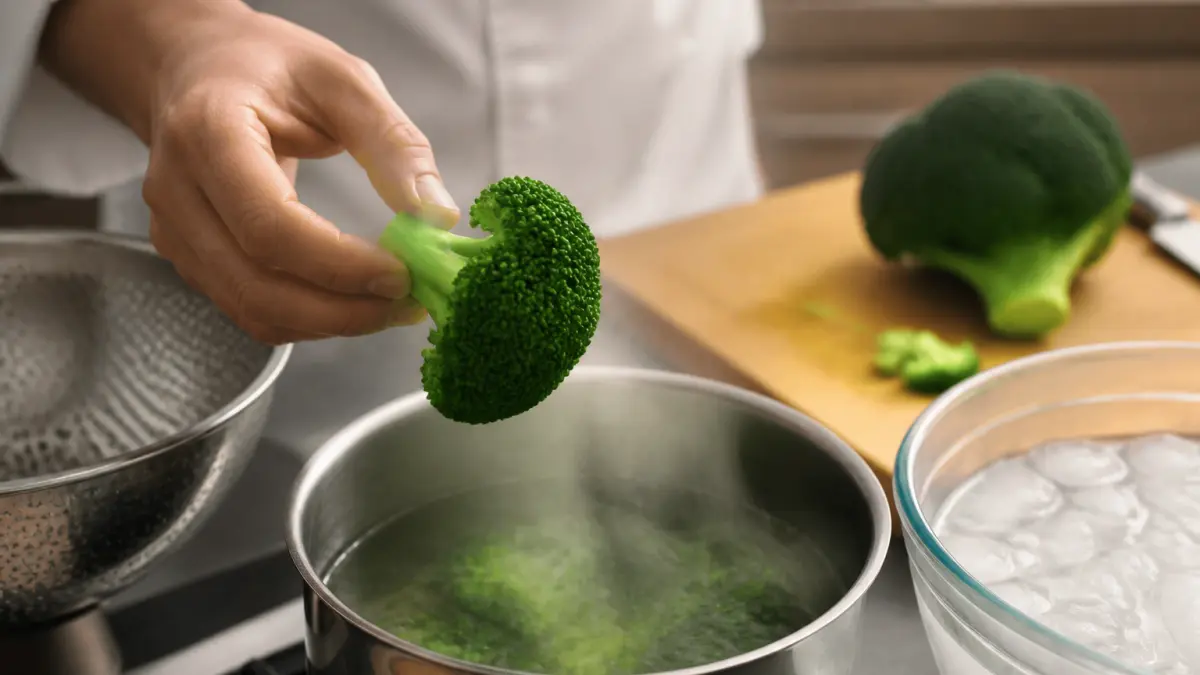 Cuisson du brocoli : le temps idéal pour une texture croquante