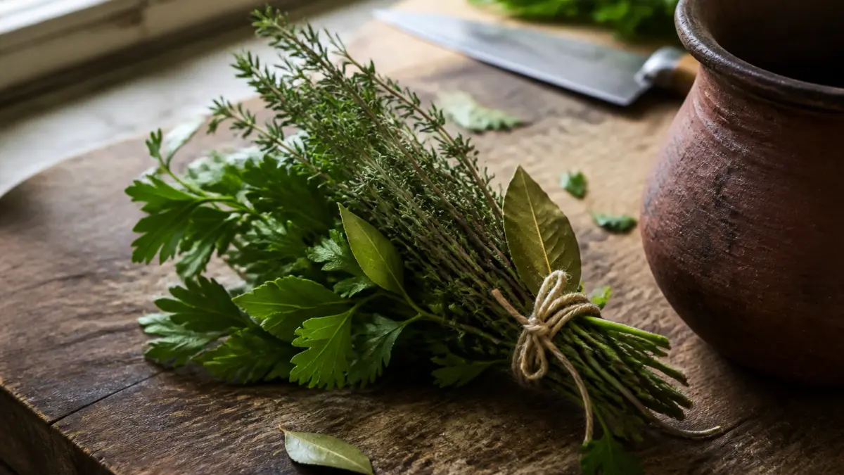 Bouquet garni : les herbes indispensables pour parfumer vos plats