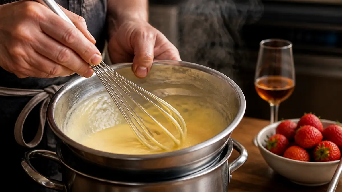 Sabayon : la crème aérienne qui sublime vos desserts