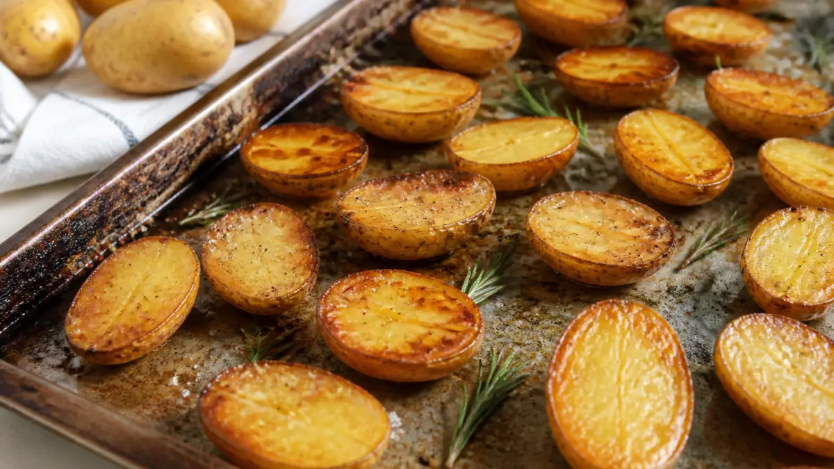 Pommes de terre grenaille au four : le secret du croustillant