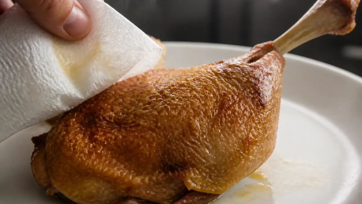 Confit de canard : la cuisson qui le rend croustillant