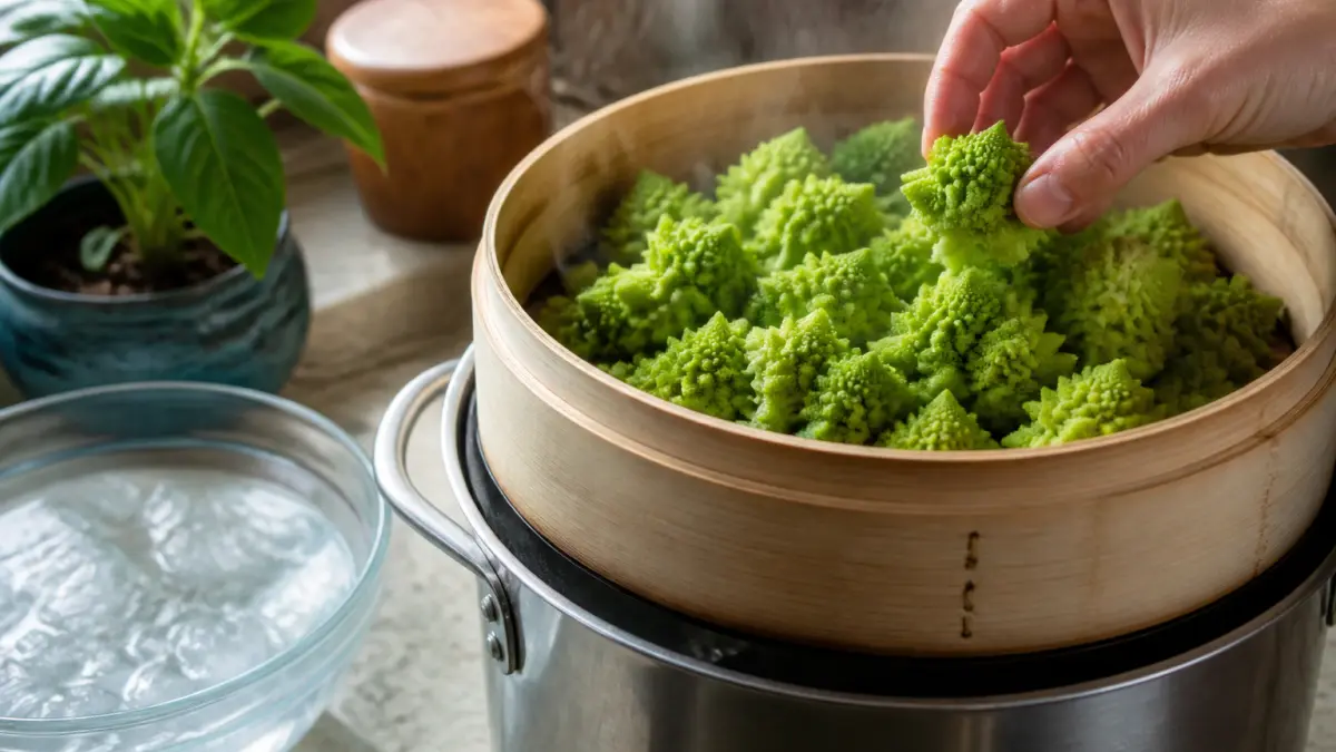 Chou romanesco : comment le cuire pour préserver sa couleur