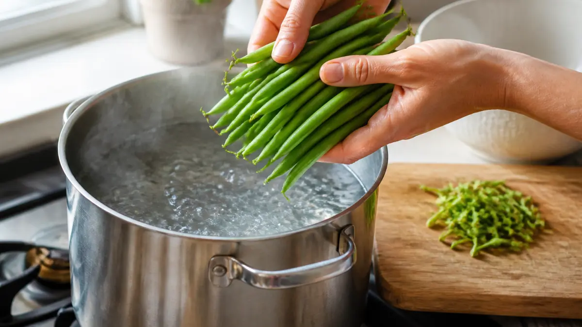Haricots verts : le temps de cuisson idéal