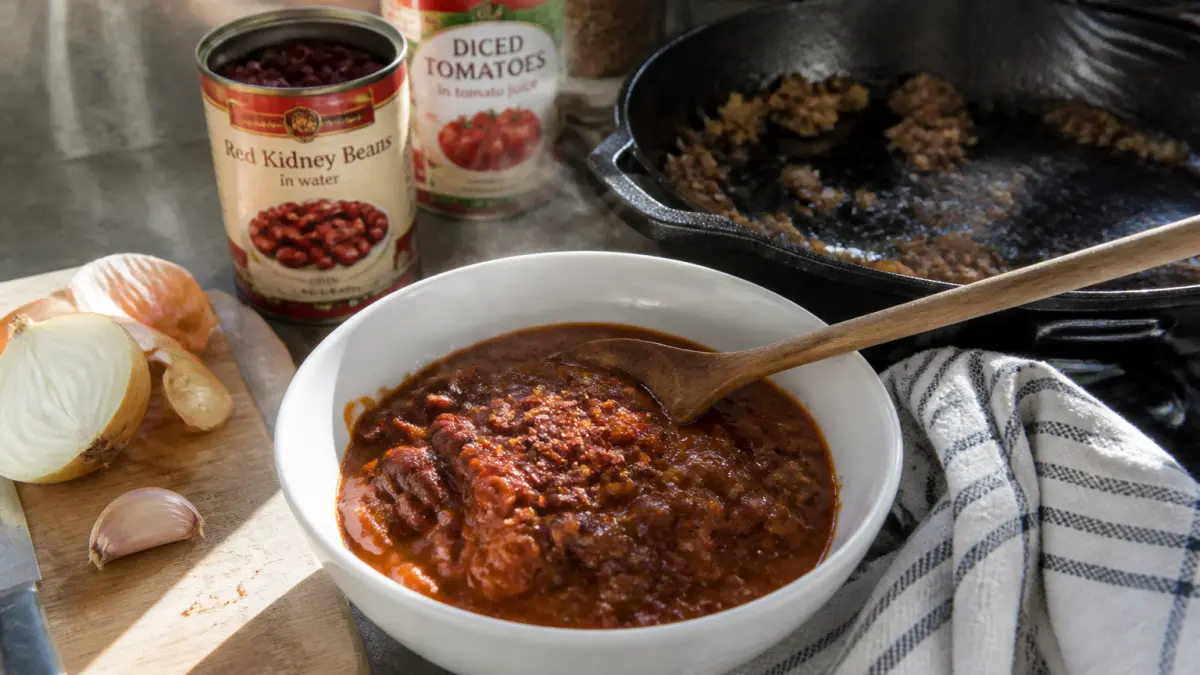 Chili con carne en 20 minutes : la version express