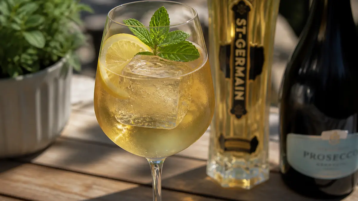 Spritz Saint Germain : le cocktail pétillant à essayer