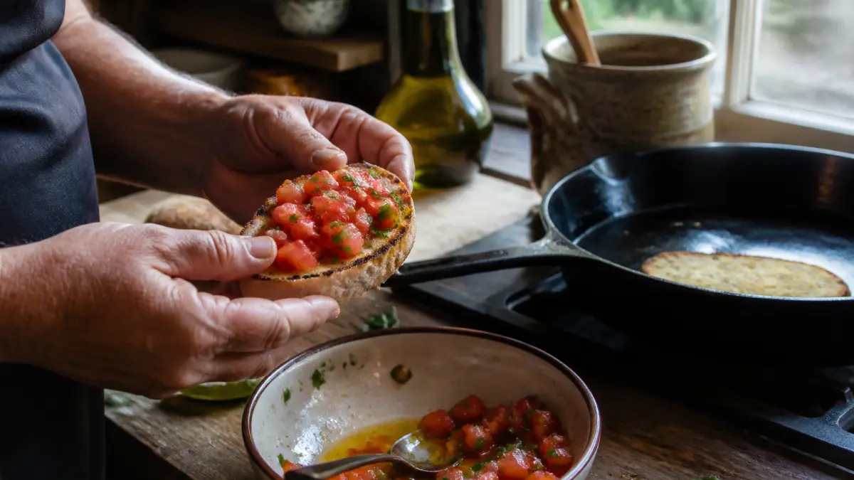 Bruschetta : la recette simple qui change tout