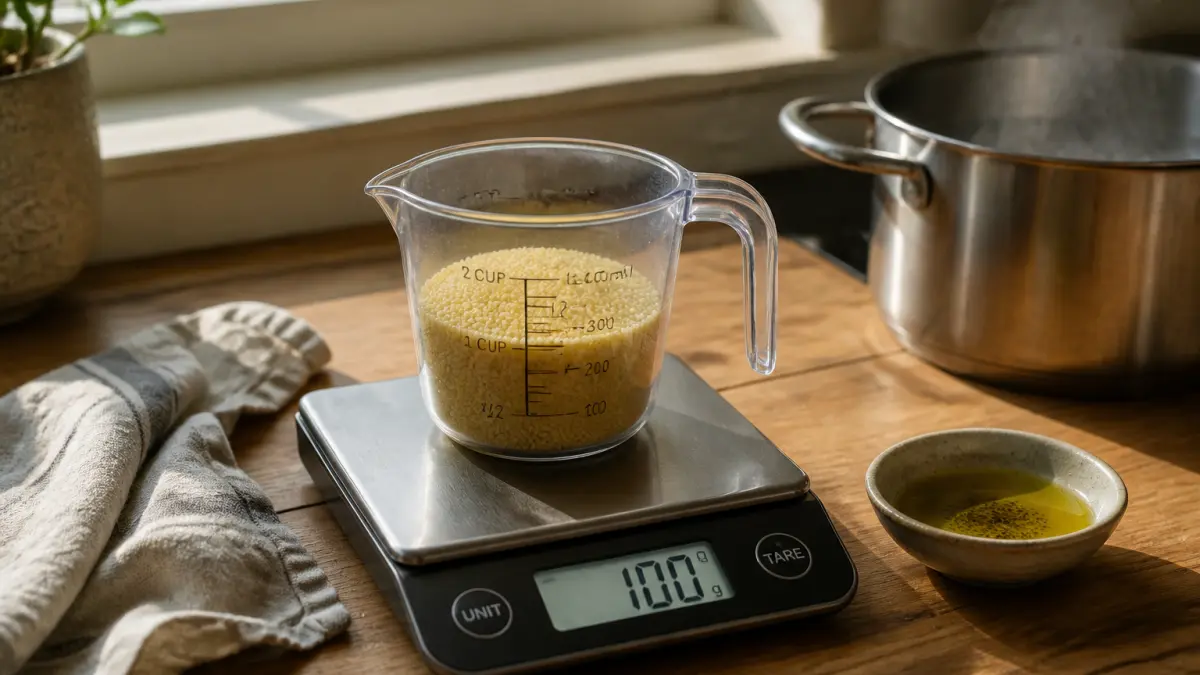 Couscous : la bonne quantité de semoule par personne