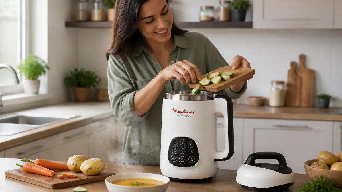 Moulinex Easy Soup : quels bénéfices pour réaliser vos soupes maison
