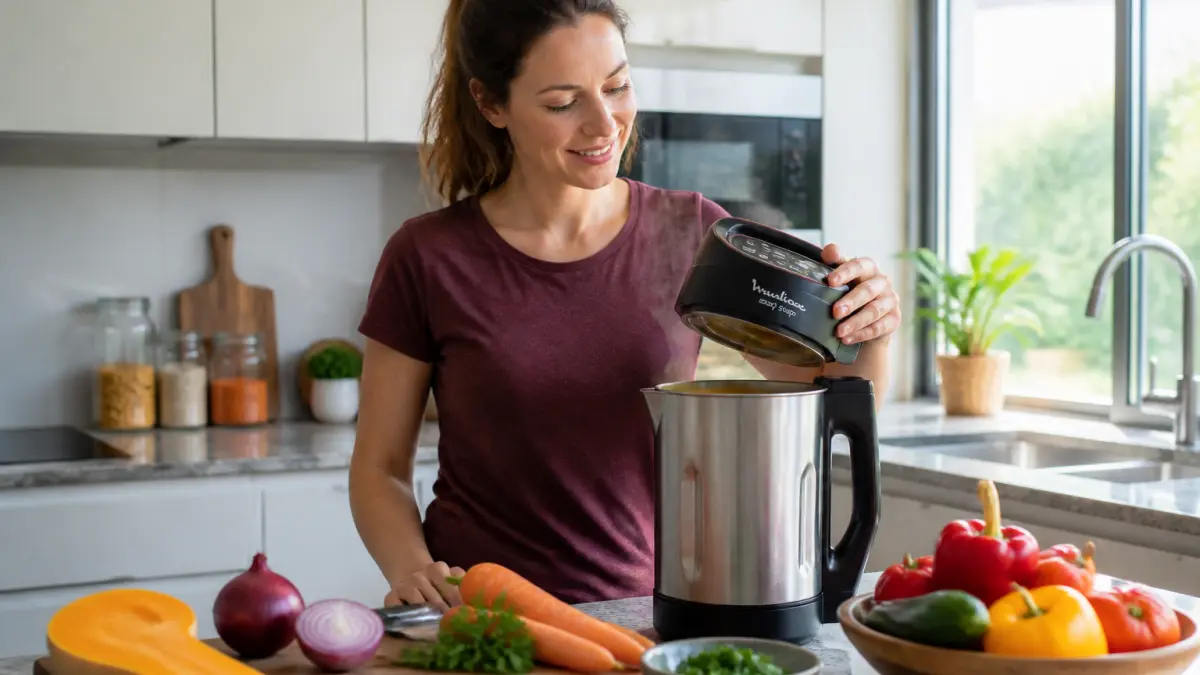 Moulinex Easy Soup : quels bénéfices pour réaliser vos soupes maison