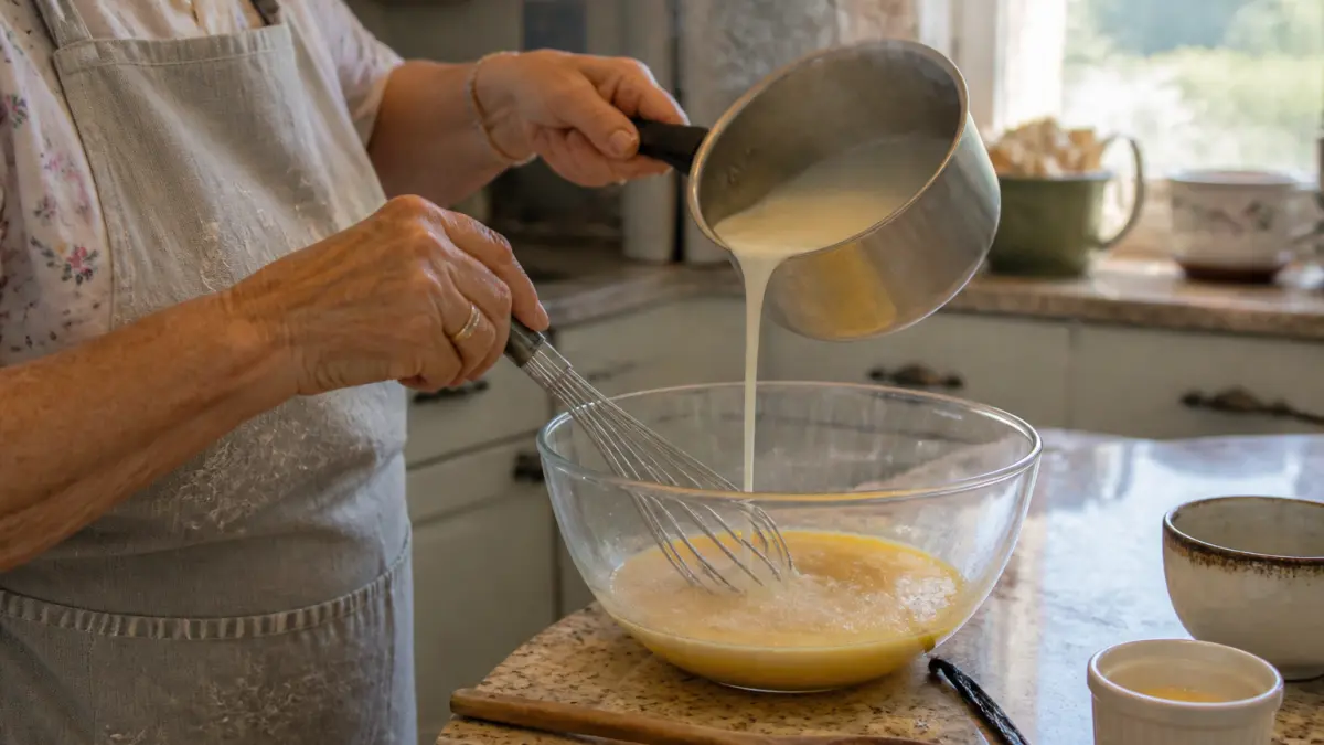 Œufs au lait comme grand-mère : le geste qui change tout
