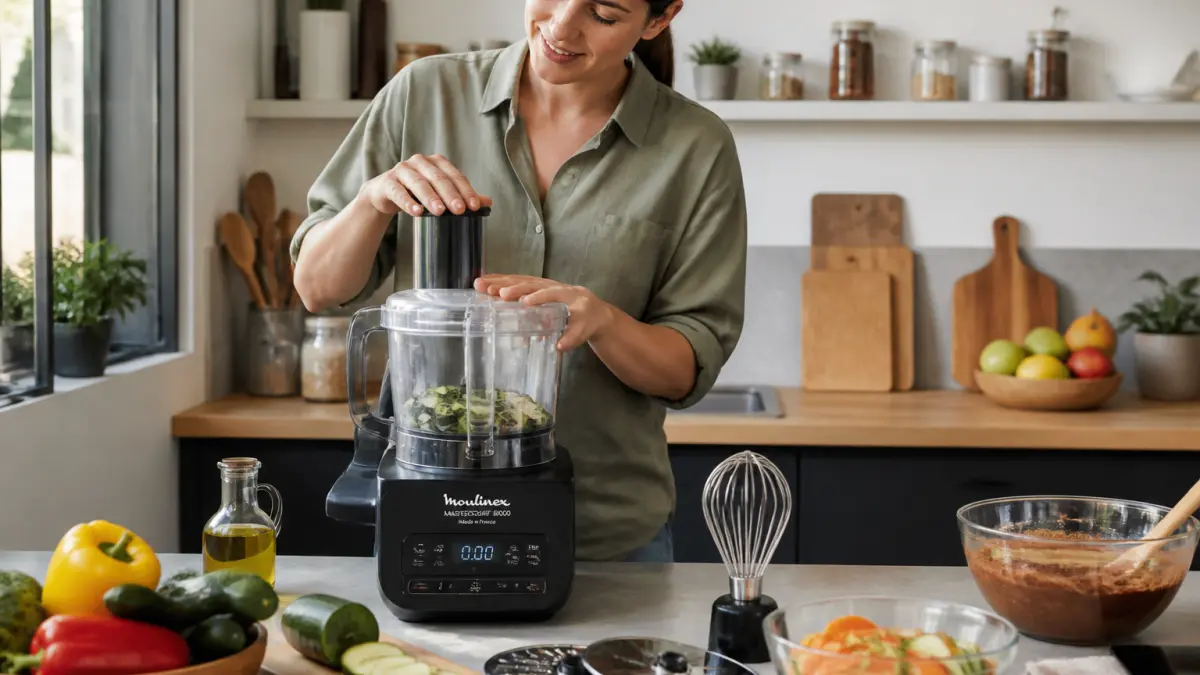 Idées de recettes simples avec le robot Moulinex Masterchef 8000