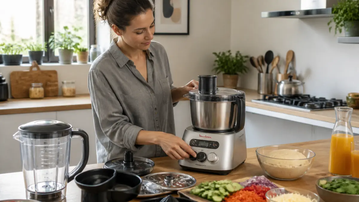 Idées de recettes simples avec le robot Moulinex Masterchef 8000