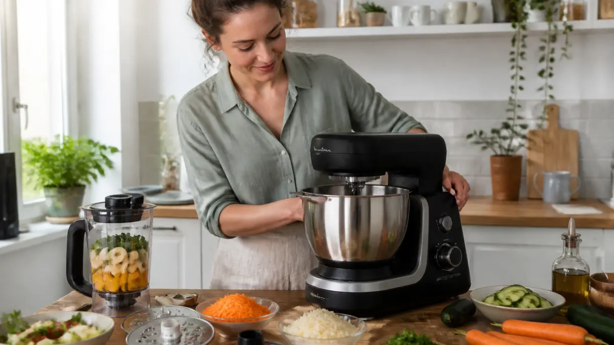 Idées de recettes simples avec le robot Moulinex Masterchef 8000