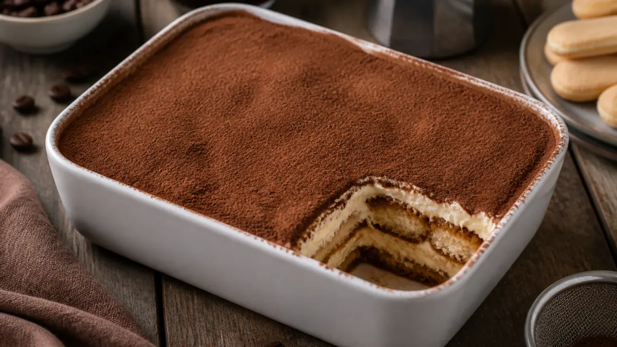 Tiramisu au café express en 15 minutes : cinq ingrédients pour un dessert gourmand à moins de 2 € par part