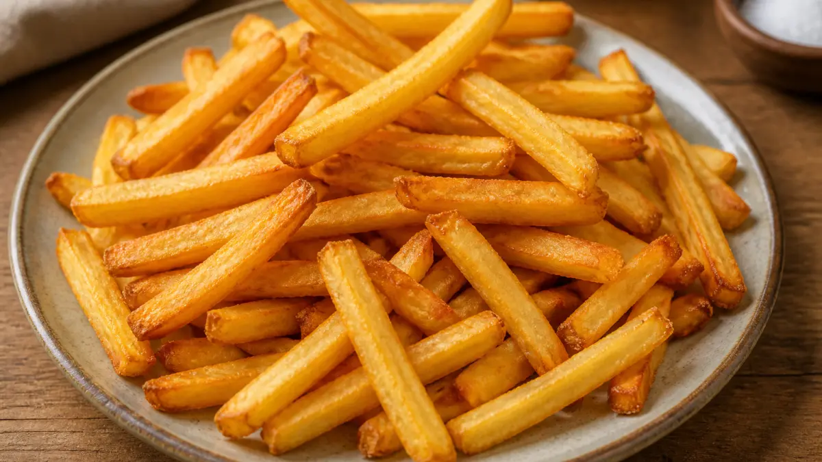 Frites croustillantes en 15 minutes : réussir des frites fraîches ou surgelées à la friteuse à air sans ajouter d’huile