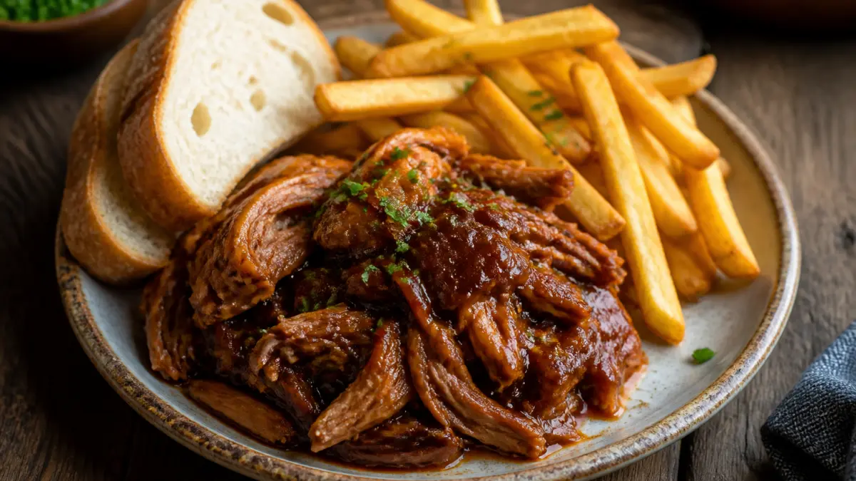 Préparez un porc effiloché savoureux en 3 heures avec 1 kg de viande pour régaler vos invités sans vous ruiner
