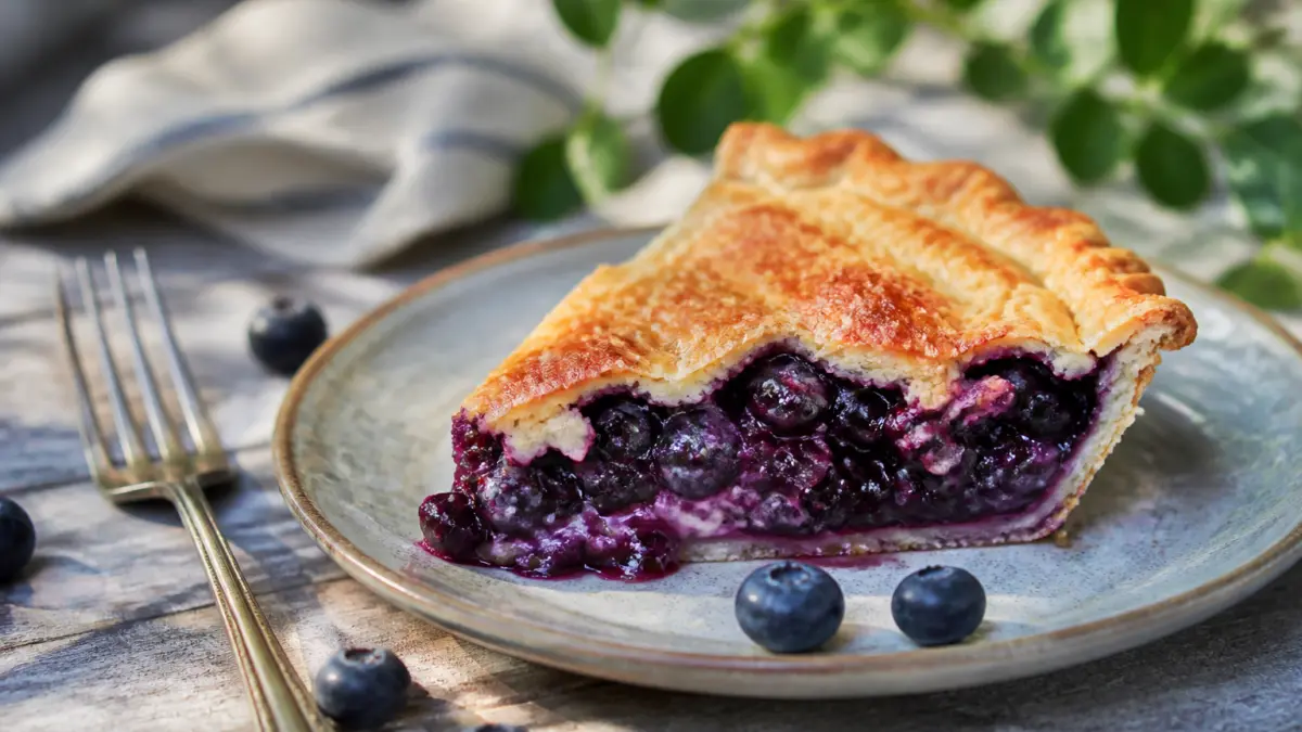 Tarte aux myrtilles : la recette facile pour un résultat qui sent bon l'été