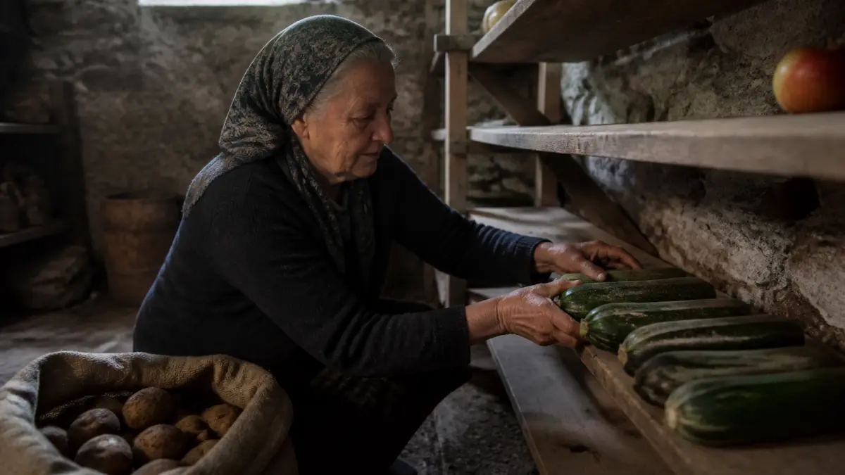 3 astuces de grand-mère pour garder vos courgettes fraîches tout l'hiver sans congélateur