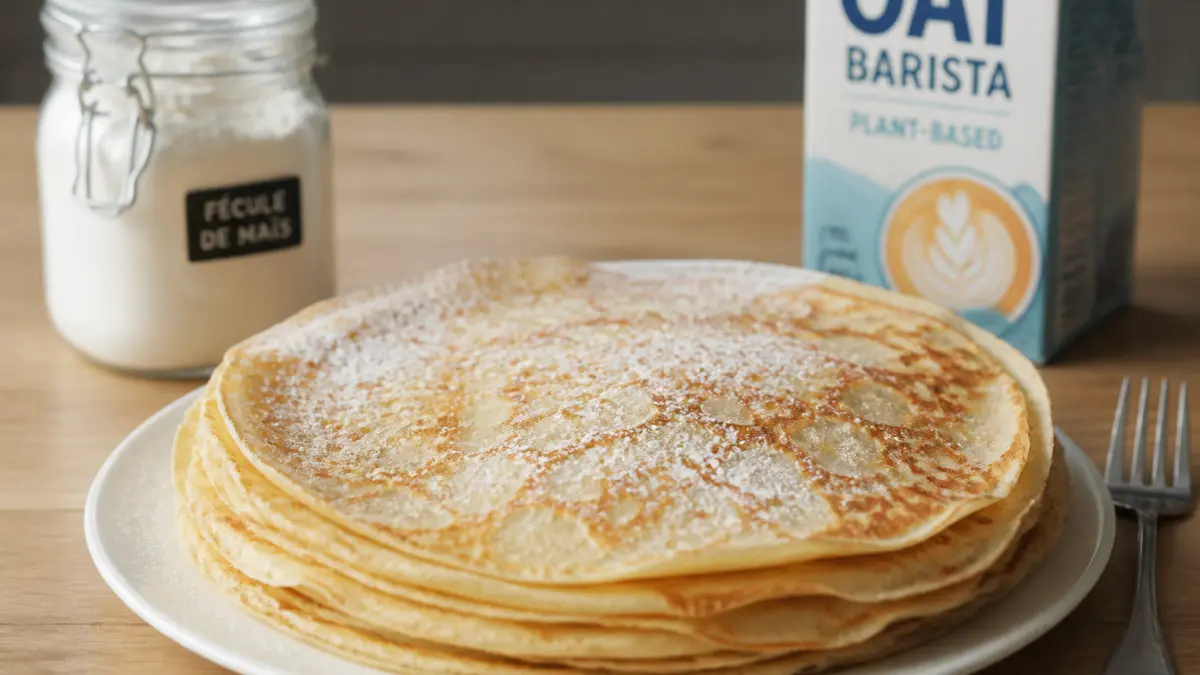 Crêpes vegan : la recette facile pour un goûter sans œufs ni lait