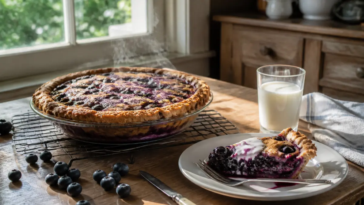 Tarte aux myrtilles : la recette facile pour un résultat qui sent bon l'été