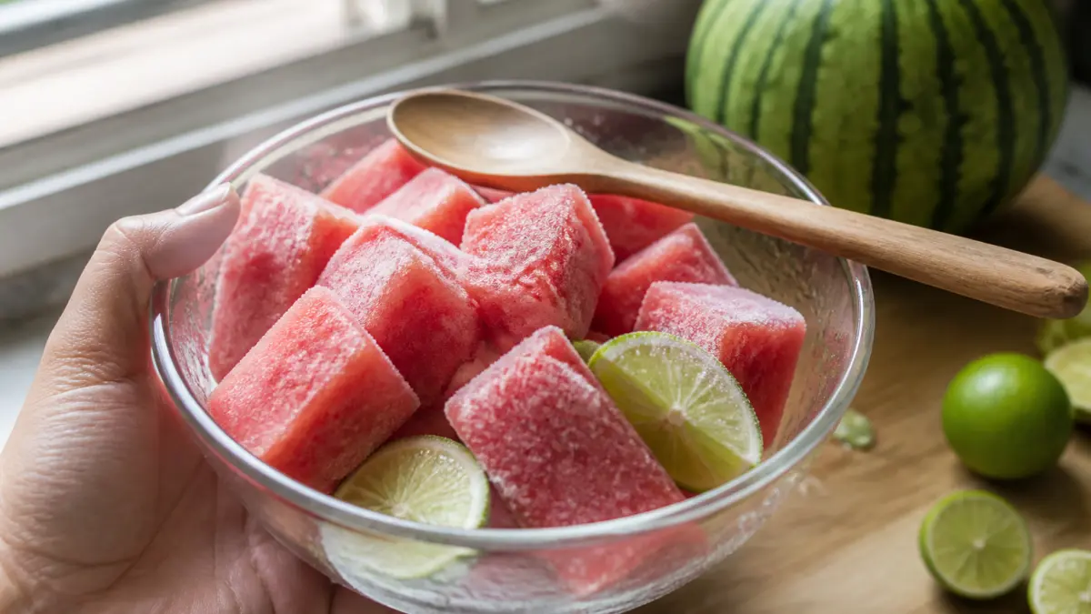 Pastèque givrée : la recette rafraîchissante qui change tout