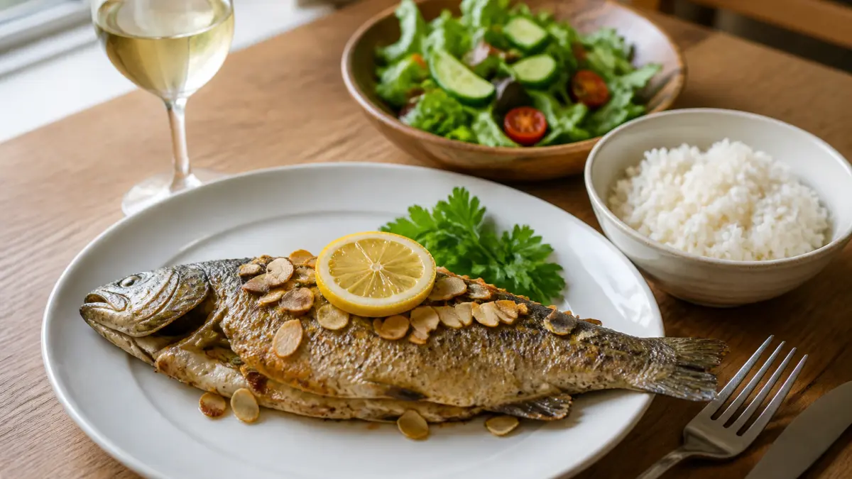 Truite aux amandes au four : un plat raffiné et facile à réaliser