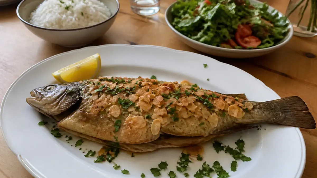 Truite aux amandes au four : un plat raffiné et facile à réaliser