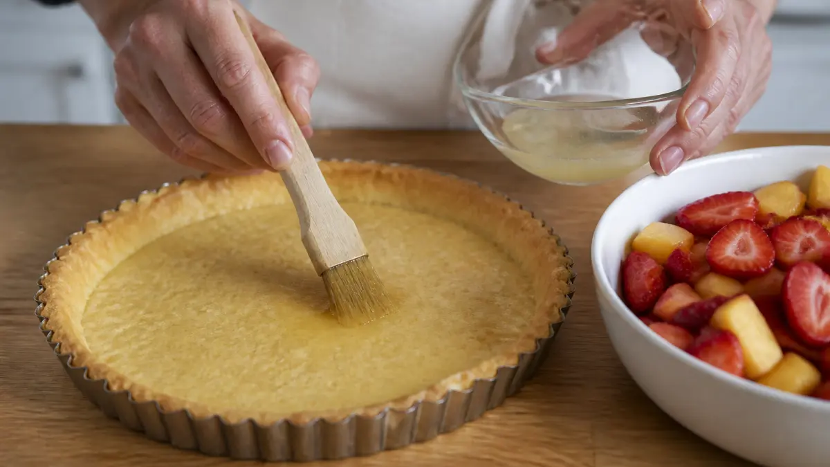 Tarte aux fruits juteuse : l'astuce pour éviter la pâte détrempée