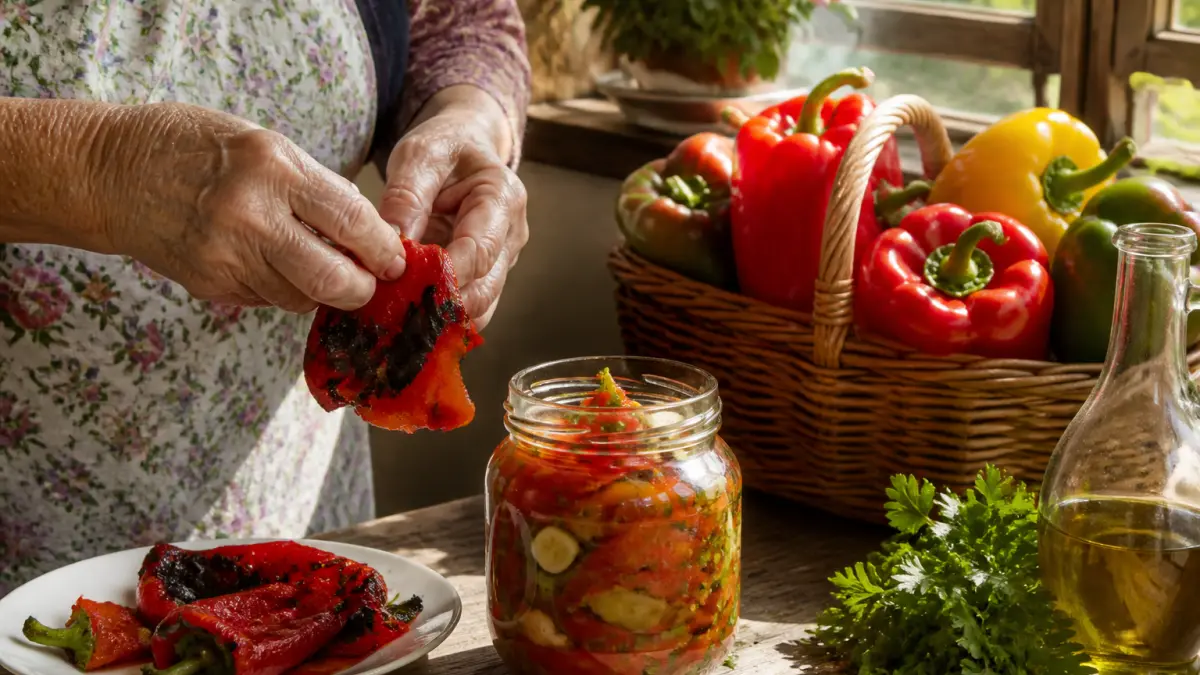 Poivrons marinés à la bulgare : la recette traditionnelle qui parfume l'été