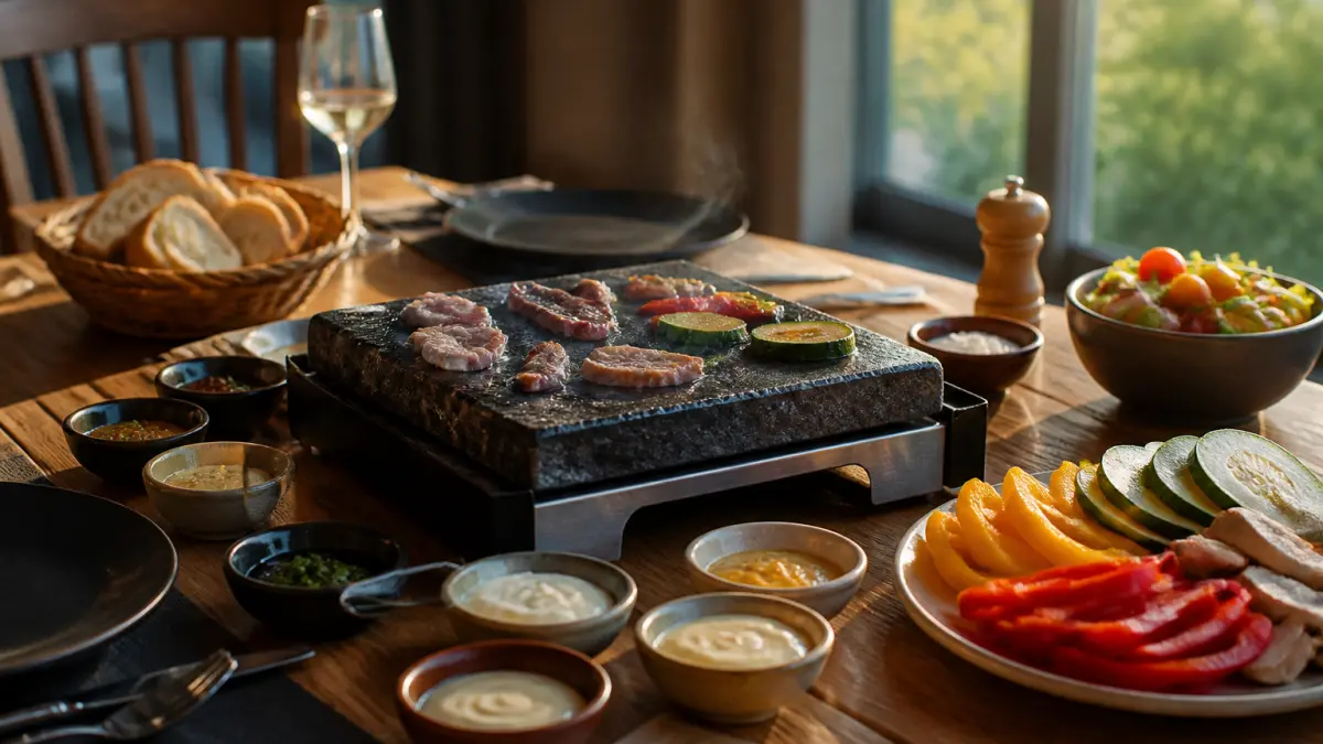 Accompagnements pierrade : sauces, légumes et idées faciles