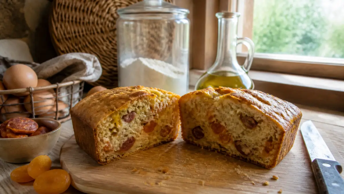 Cake salé avec seulement 5 ingrédients : la recette express pour l'apéro