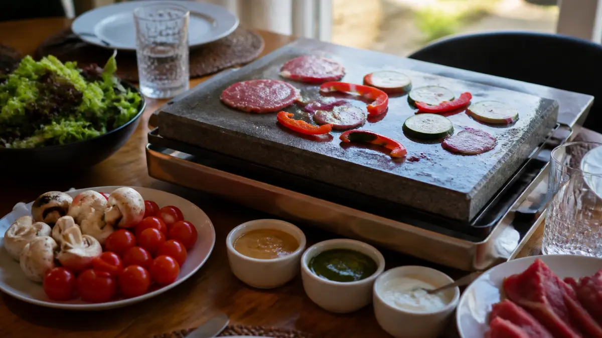 Accompagnements pierrade : sauces, légumes et idées faciles