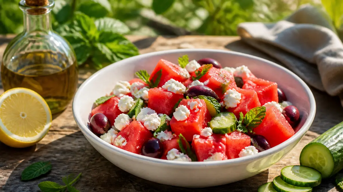 La salade pastèque-feta qui fait sensation au barbecue