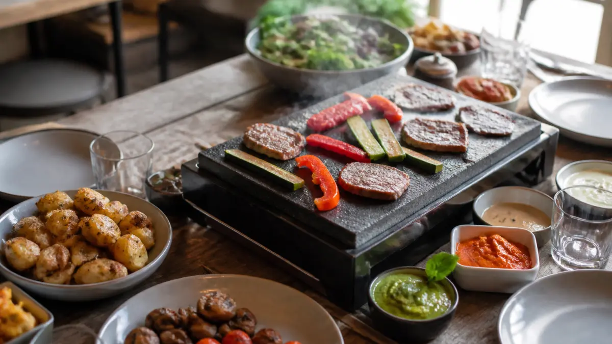 Accompagnements pierrade : sauces, légumes et idées faciles