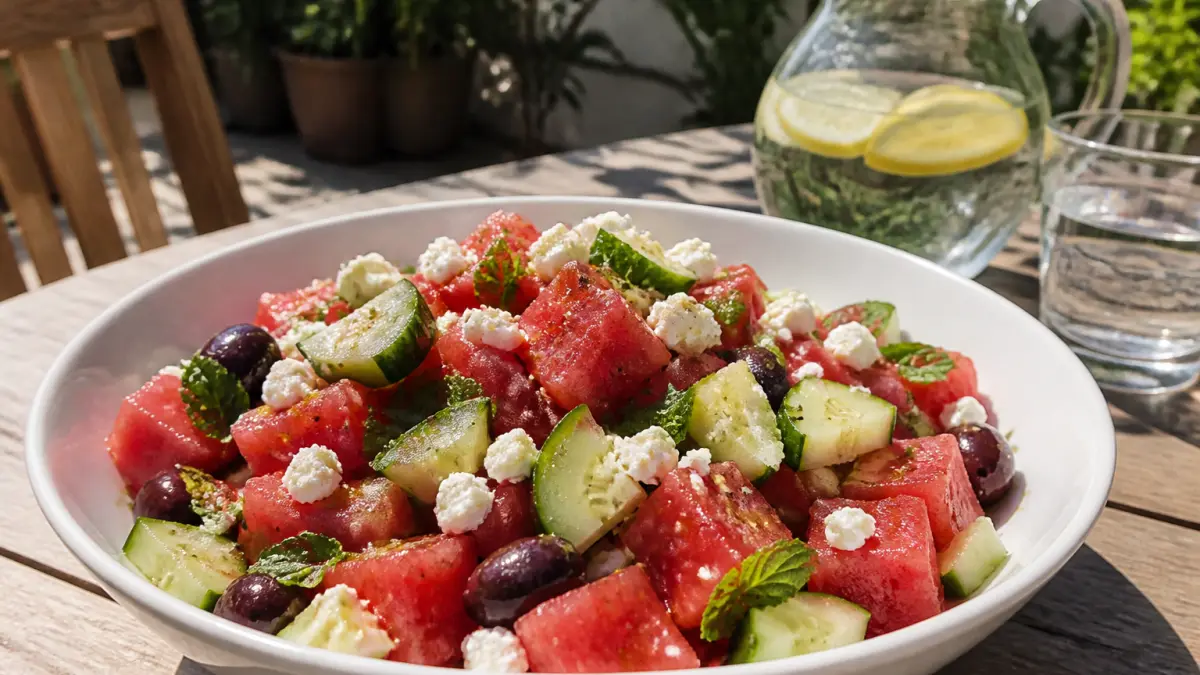 La salade pastèque-feta qui fait sensation au barbecue