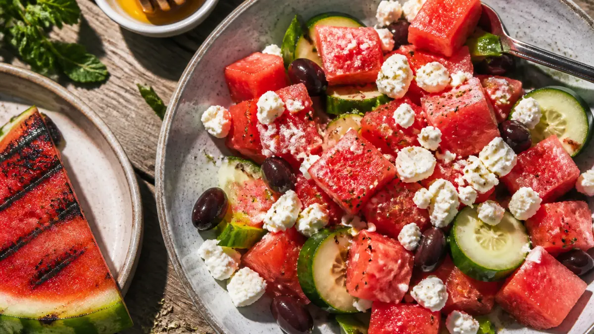 La salade pastèque-feta qui fait sensation au barbecue