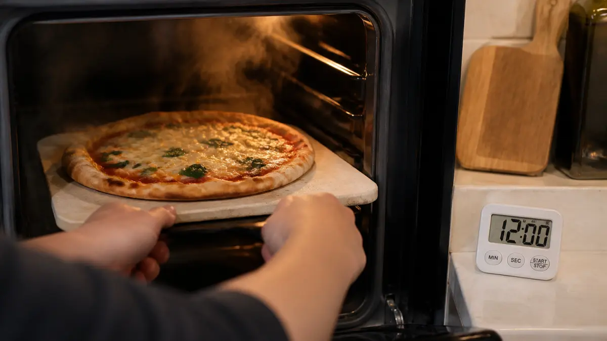 Combien de temps cuire une pizza au four pour une pâte parfaite ?