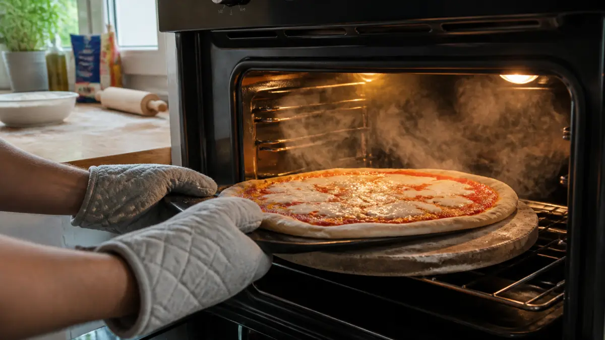 Combien de temps cuire une pizza au four pour une pâte parfaite ?