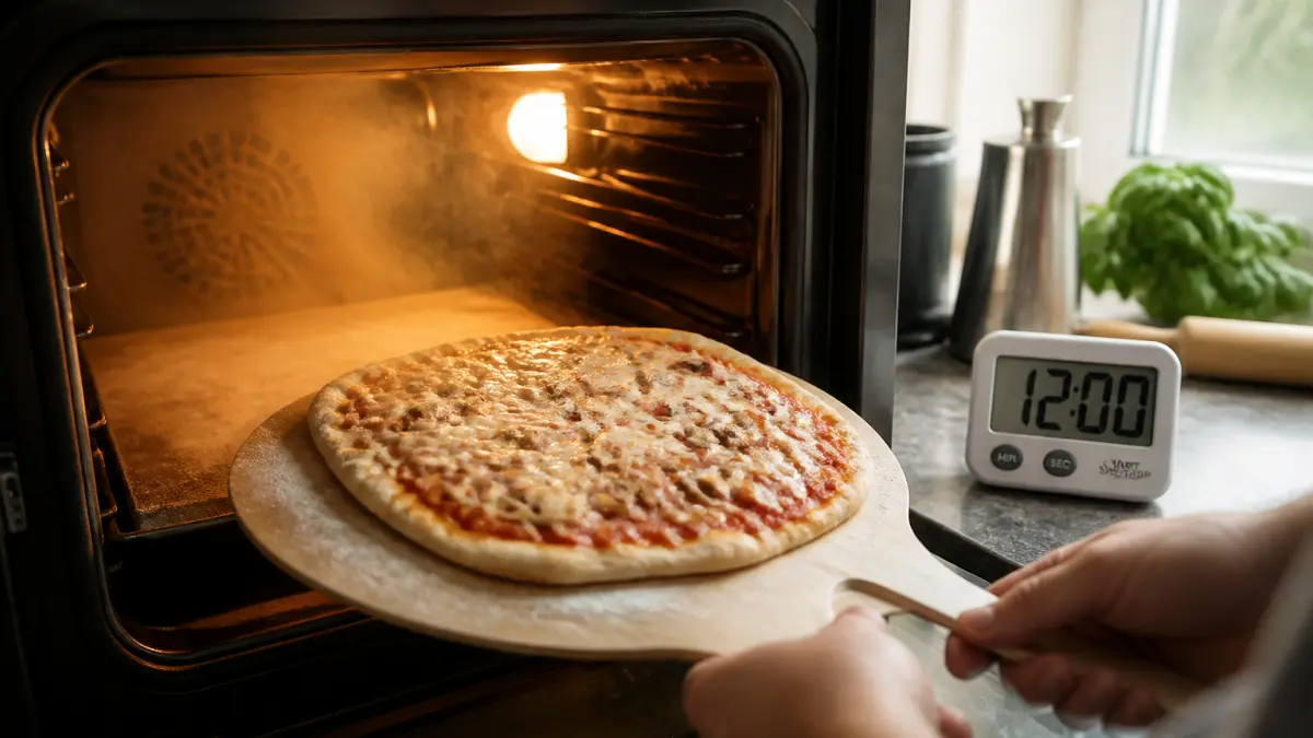 Combien de temps cuire une pizza au four pour une pâte parfaite ?