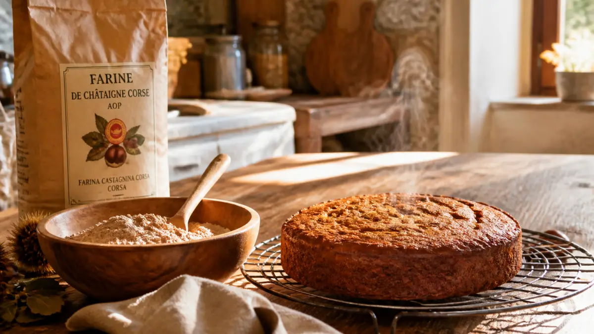 Gâteau corse à la châtaigne : un voyage en saveurs