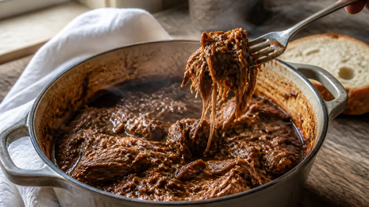 Cocotte estivale : la viande effilochée qui fond dans l'assiette