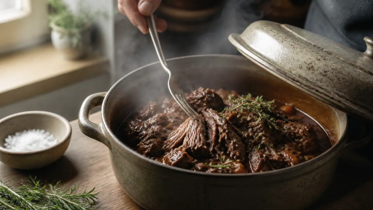 Cocotte estivale : la viande effilochée qui fond dans l'assiette