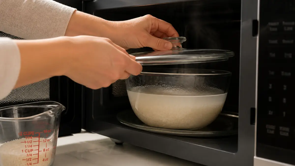 Cuire le riz au micro-ondes : rapide et sans risque de débordement