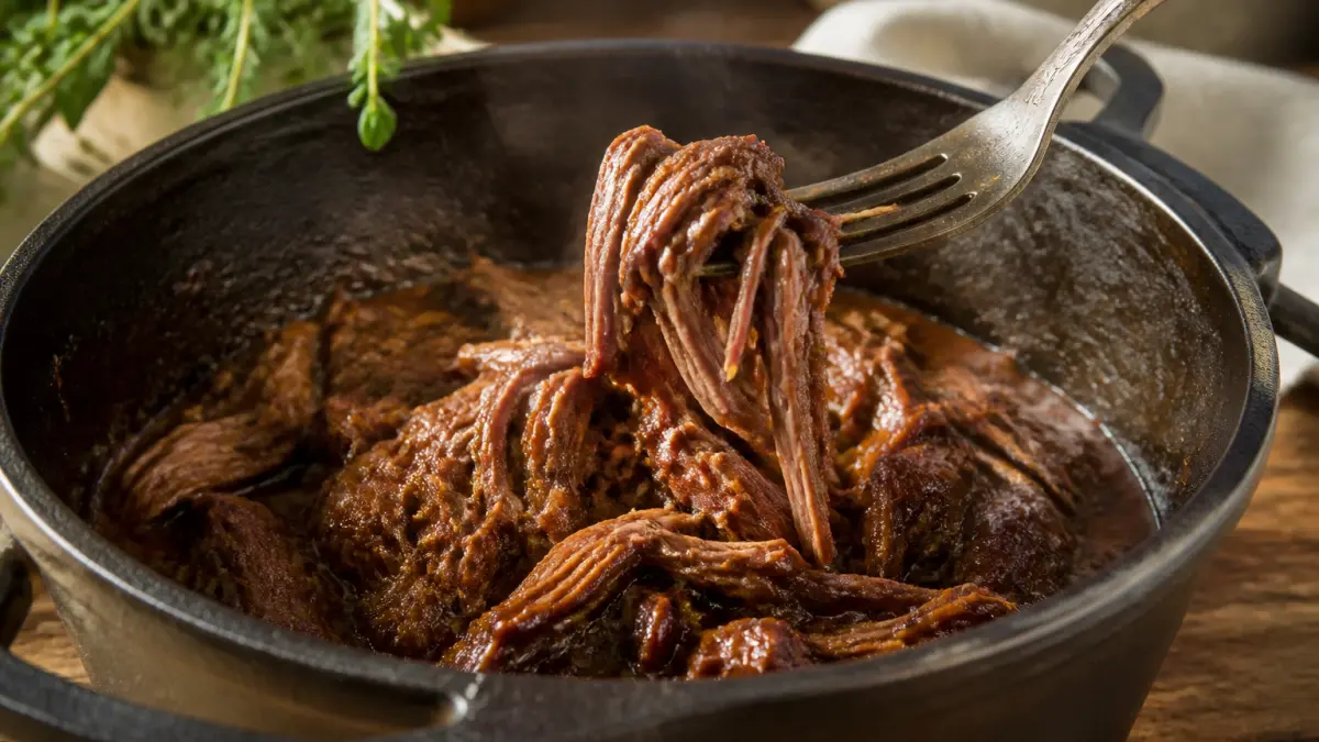 Cocotte estivale : la viande effilochée qui fond dans l'assiette